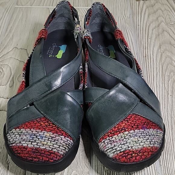 Dimmi Adventure Red Charcoal Cinnamon Shoes Womens Size 7.5 New In Box - Picture 4 of 14